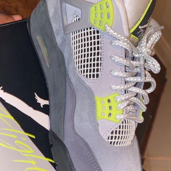 air jordan 4 retro se cool grey volt